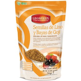 Linwoods Gemahlene Bio-Leinsamen und Goji-Beeren 200 Gr