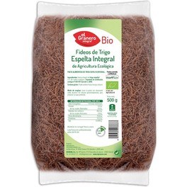 El Granero Macarrão Fino Integral Bio Integral Espelta 500 Gr