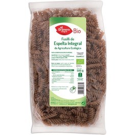 El Granero Integral Fusilli Integral Soletrado Bio 500 Gr