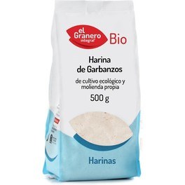 El Granero Farine de Pois Chiche Intégrale Bio 500 Gr