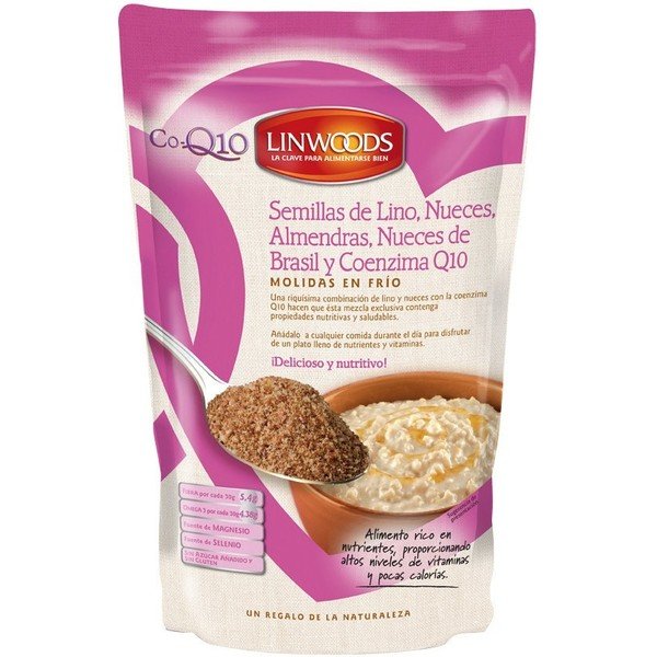 Linwoods Graines De Lin-Amandes-Noix Et Noix Du Brésil Q10