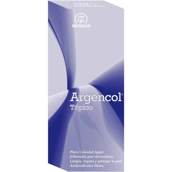 Equisalud Argencol Colloïdaal zilver 100 ml 5ppm (uitwendig gebruik)