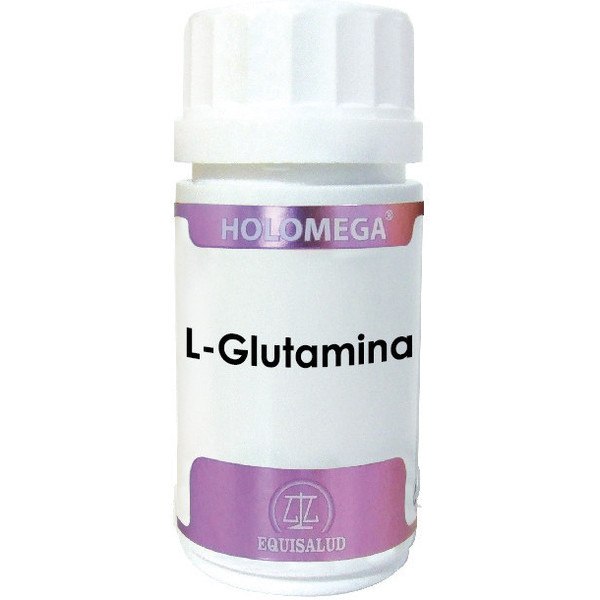 Equisalud Holomega L-glutamina 600 Mg 50 Caps