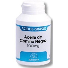 Equisalud Huile de Cumin Noir 120 Gélules 1000 Mg