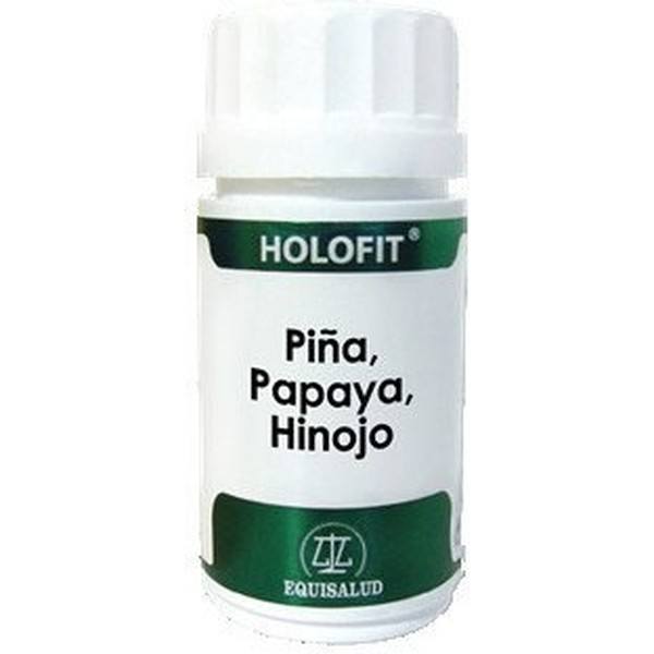 Equisalud Holofit Piña, Papaya, Hinojo 50 Cap