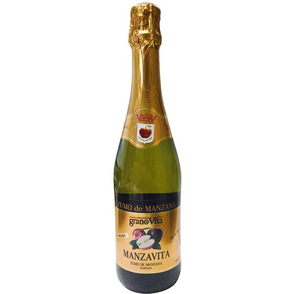 Granovita Prickelnder Apfelsaft Manzavita 700 ml