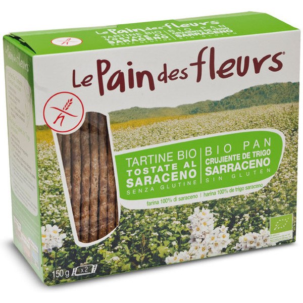 Le Pain Des Fleurs Pane ai fiori di grano saraceno biologico S/g 150 grammi