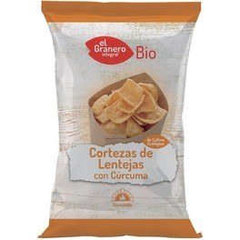 El granero Crostas De Lentilha Integral Com Curcuma Bio 65 Gr