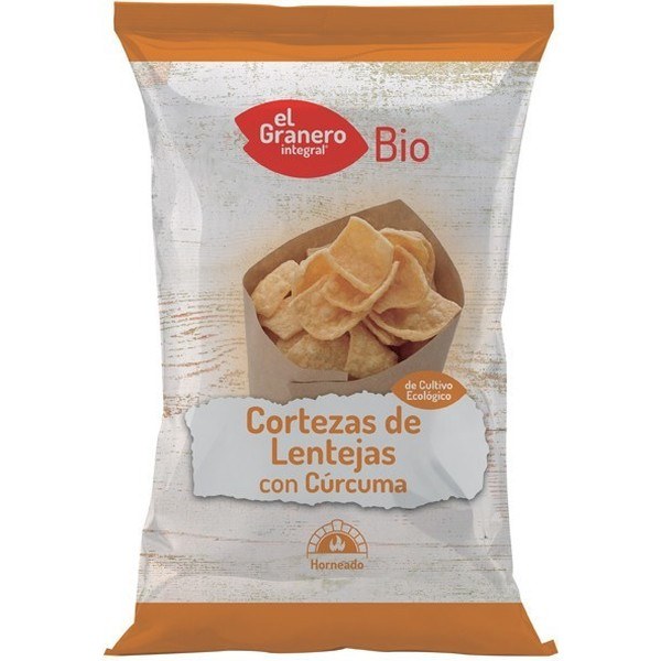 El granero Croûtes De Lentilles Intégrales Au Curcuma Bio 65 Gr
