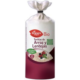 El Granero Arroz Integral Panquecas E Lentilhas Bio 115 Gr