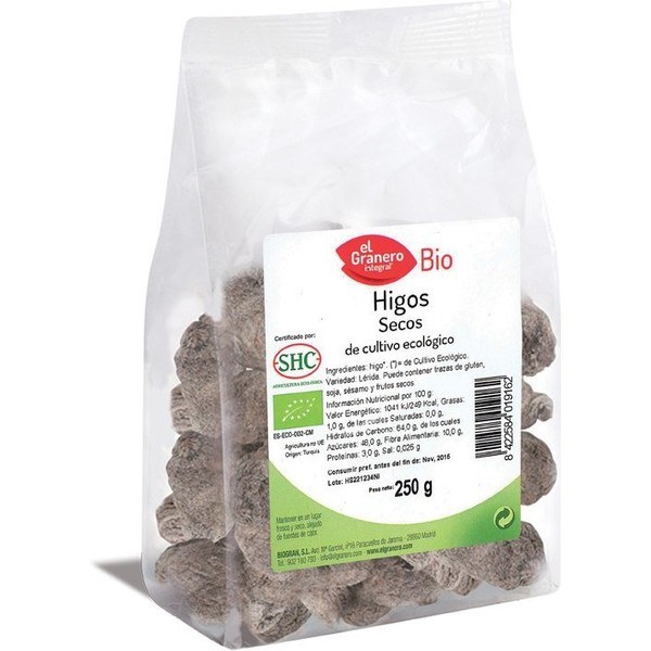 El Granero Integral Figues Séchées Bio 250 Gr