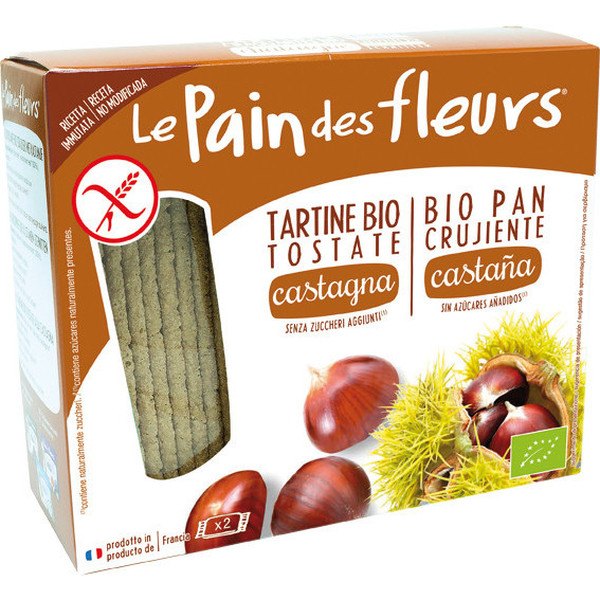 Le Pain Des Fleurs Bloemenbrood Met Kastanje Glutenvrij Bio 300 Gr