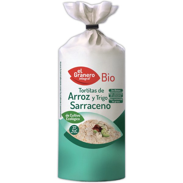 El Granero Integral Buchweizenpfannkuchen und Bio-Reis 115 Gr
