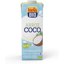 Bebida Orgânica de Arroz e Coco Isolabio 1 litro