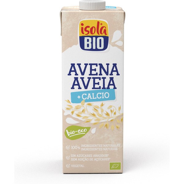Isolabio Bebida De Avena Con Calcio Bio 1 Litro