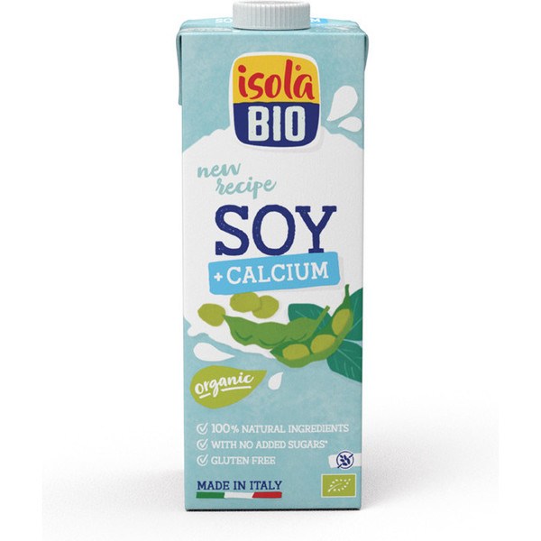 Isolabio Bebida De Soja Con Calcio Bio 1 Litro