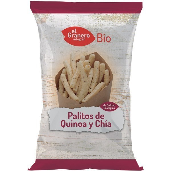 El Granero Integral Palitos De Quinoa Y Chia Bio 75 Gr