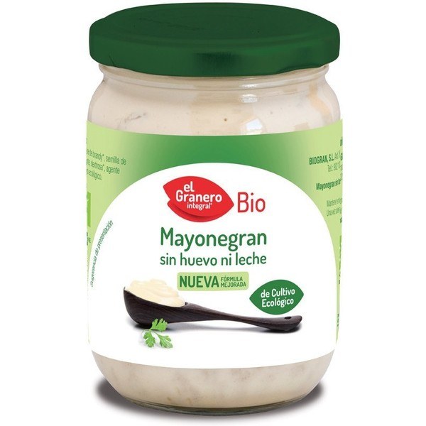 El granero Integrale Mayonegran Biologische Eiloze Mayonaise 247 Gram