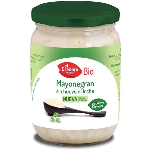 El granero Integral Mayonegran Bio-Mayonnaise ohne Ei 247 Gramm