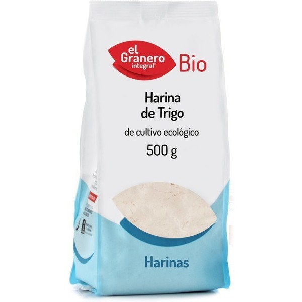 El Granero Farine de Blé Intégrale Bio 500 Grammes