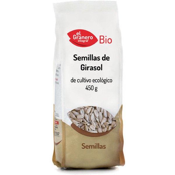 Graines de tournesol biologiques intégrales El Granero 450 grammes