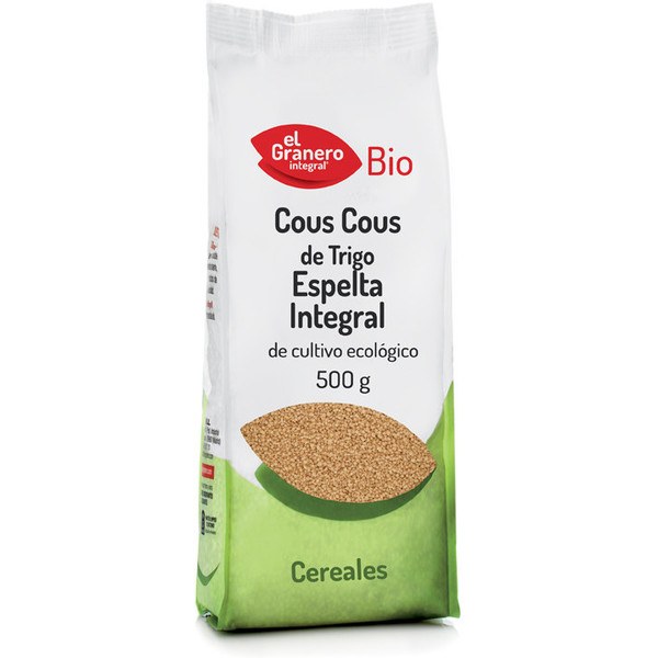 El Granero Integraal Couscous Spelt Integraal Bio 500 Gram