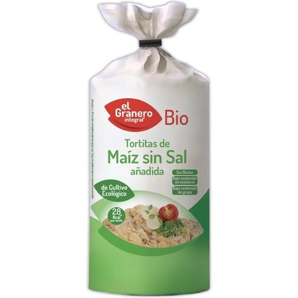 El Granero Integral Tortitas De Maiz Bio 110 Gr Sin Sal Añadida