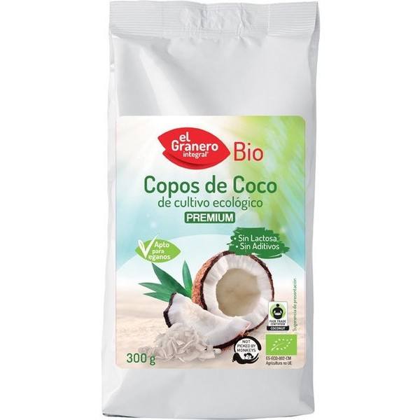 El Granero Integral Flocons de Noix de Coco Bio 300 Gr