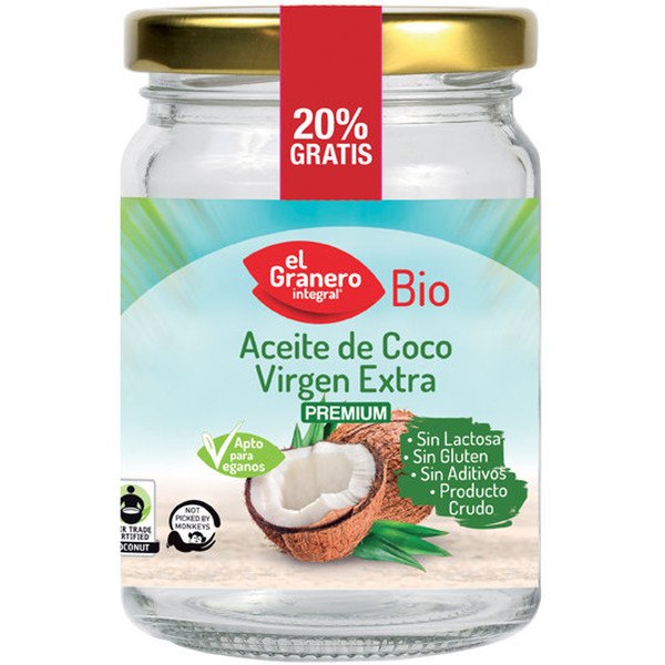 El Granero Integral Bio-Kokosöl extra vergine 500 ml