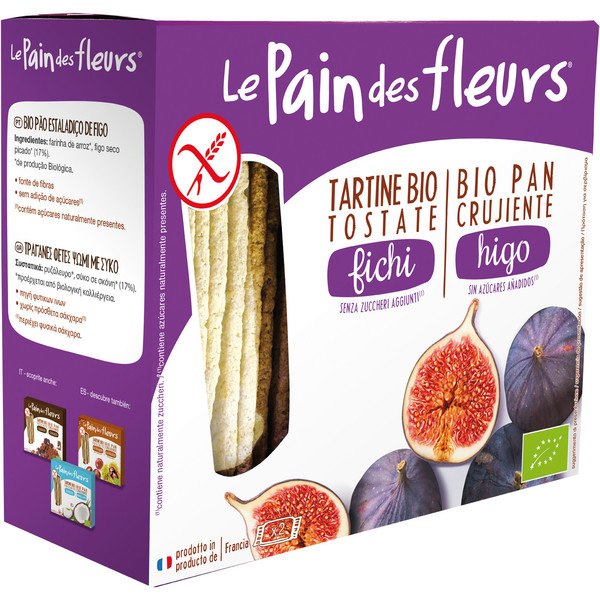 Le Pain Des Fleurs Pan De Flores Con Higo Sin Gluten Bio 150 Gr