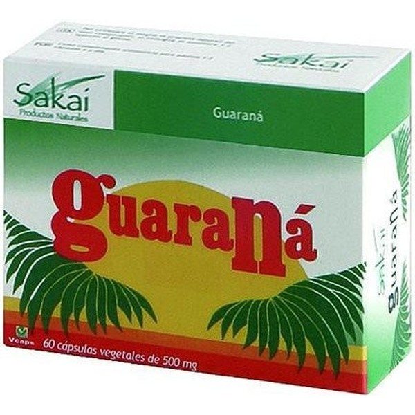 Sakai Guarana 60 Gélules 500 Mg
