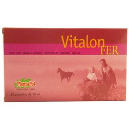 Plante Pol Vitalon Fer 20 Amp X 10 Ml