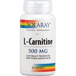 Solaray L-carnitine 500 Mg 30 Caps