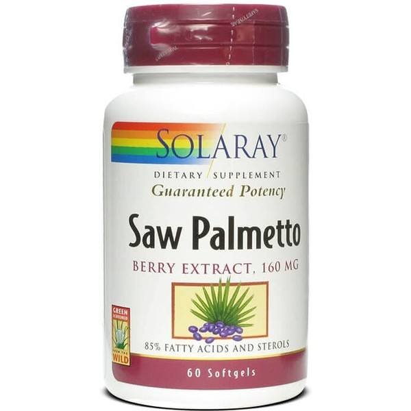 Solaray Saw Palmetto 60 Perles