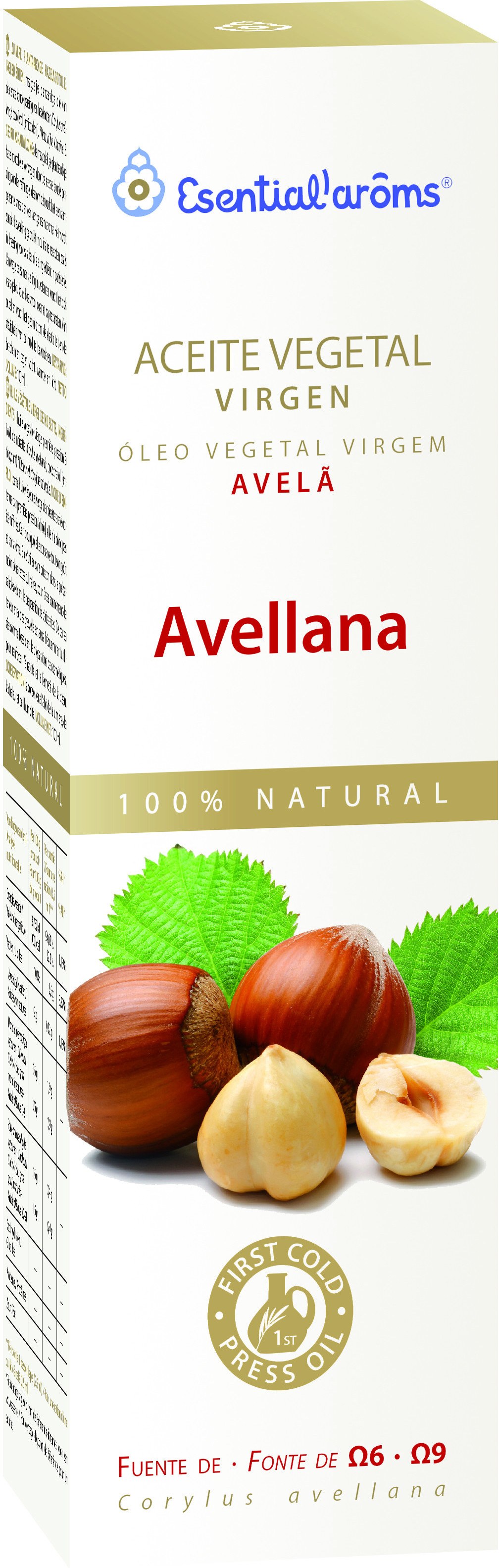 Esential Aroms Aceite Vegetal Avellana 100 Ml-image