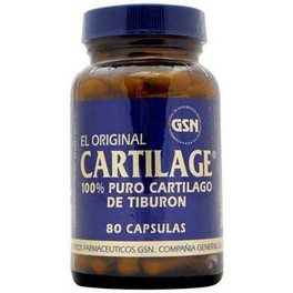 Gsn The Original Cartilage 740 mg 80 cápsulas