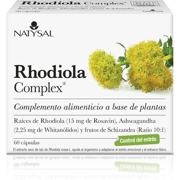 Natysal Rhodiola Complex 60 Cápsulas