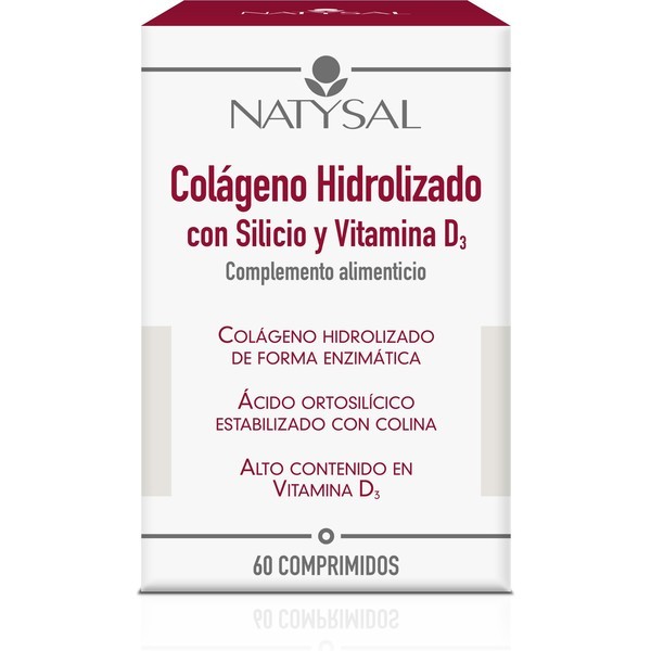 Natysal Collagen mit Silizium Vit D3 60 Comp