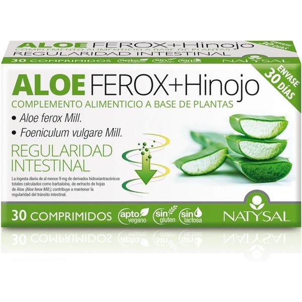 Natysal Aloe Ferox + Hinojo 30 Comp