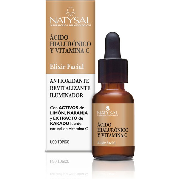 Élixir Visage Acide Hyaluronique Et Vitamine C Natysal