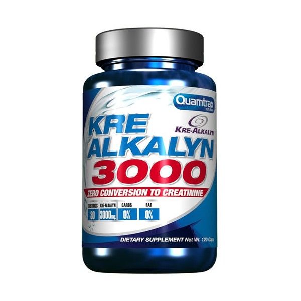 Quamtrax Kre-Alkalyn 3000 120 capsules