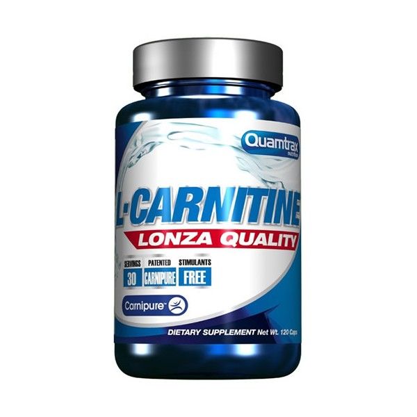 Quamtrax L-Carnitina Lonza Qualidade 120 cápsulas