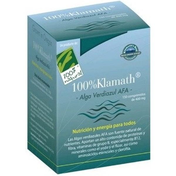 Algas 100% naturais do lago Klamath