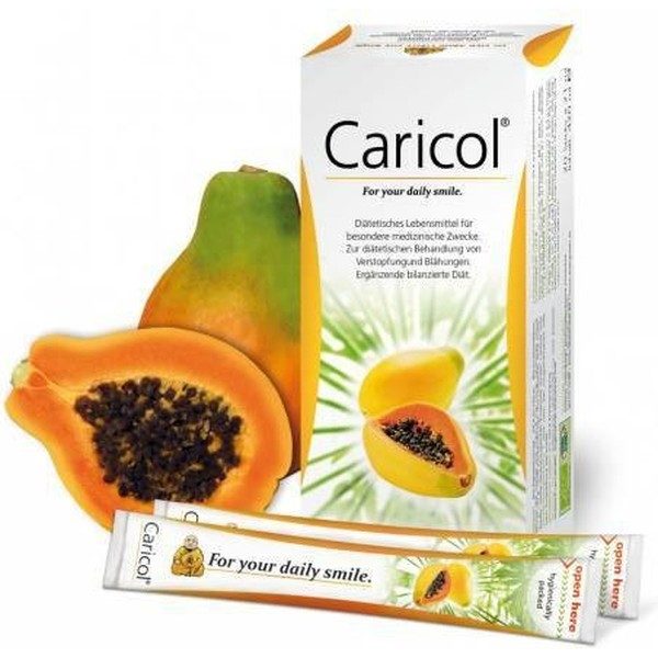 100% Natural Caricol 20 Envelopes X 20 Ml