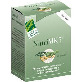 100 % natürliche Nutrimk7 Bones 60 Kapseln