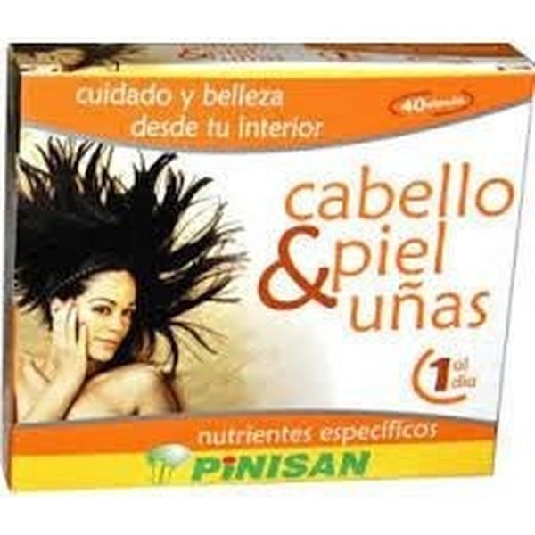 Pinisan Cheveux Peau Ongles 40 Capsules
