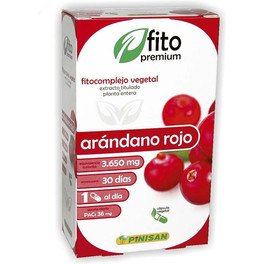 Pinisan Fitopremium Rote Cranberry 30 Kapseln