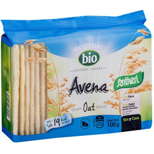 Santiveri Toast All'Avena Leggeri - 100 Gr