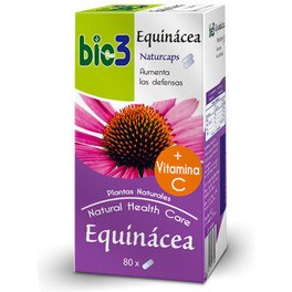 Bio3 Bie3 Echinacea + Vit C Natur Caps 80 Caps