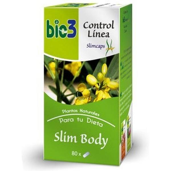 Bio3 Bie3 Slimcaps Ligne de contrôle du corps mince 500 mg 80 Ca